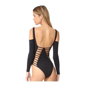 L Space Wild Heart  Bodysuit Swimsuit NWT